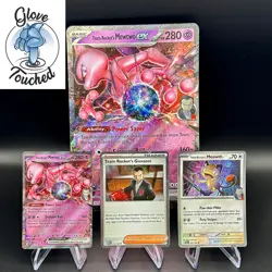 Pokemon TCG Team Rockets Mewtwo EX Box Promos + Jumbo - Image 1