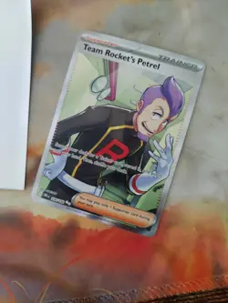 Team Rocket's Petrel 226/182 Full Art - Destined Rivals Pokemon Card - Image 5