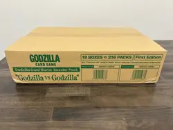 GODZILLA CARD GAME: GODZILLA VS GODZILLA BOOSTER BOX CASE SET 01 x18 Boxes - Image 1