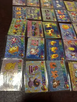Pokemon Vintage Pocket Monsters Vending HOLO Prism Sticker (36 Cards) Charizard - Image 2