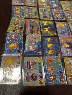 Pokemon Vintage Pocket Monsters Vending HOLO Prism Sticker (36 Cards) Charizard - Image 8