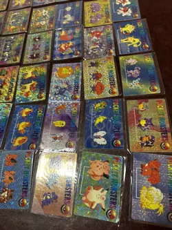 Pokemon Vintage Pocket Monsters Vending HOLO Prism Sticker (36 Cards) Charizard - Image 9
