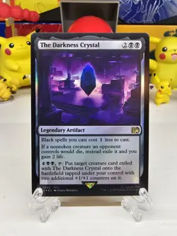 The Darkness Crystal | Foil Final Fantasy Magic: The Gathering Card | Near Mint - Image 1