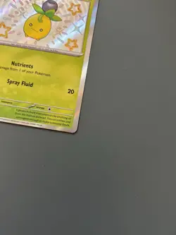 Pokemon TCG 2024 Paldean Fates: Smoliv 102/091 Shiny Holo Card - Near Mint - Image 15