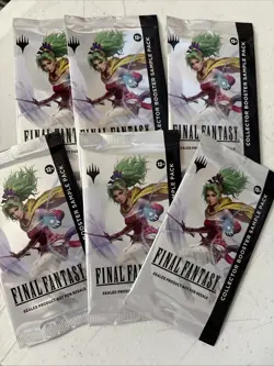 6x FINAL FANTASY Collector Booster 2 Card SAMPLE PACK MTG Magic The Gathering - Image 3
