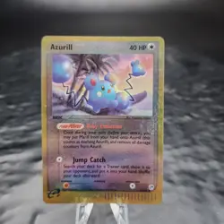 Pokemon TCG Azurill Sandstorm 31/100 Reverse Holo e-Reader Uncommon Card âœ¨ - Image 1