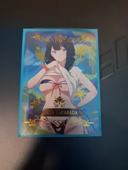 GODDESS STORY Waifu Card | Rikka Takarada | Swimsuit Maiden | Holo Card | NM - Image 1