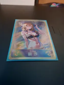 GODDESS STORY Waifu Card | Lisa | Swimsuit Maiden | Holo Card | NM - Image 3
