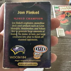 MTG Magic the Gathering Metalworker World Championships 2000 Brussels Deck - Image 2