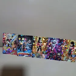 Dragon Ball Trading Card Set Goku Vegeta Trunks Holo SR Good - Image 1