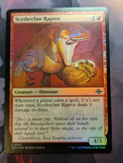 Scytheclaw Raptor - LCI - 0165 - MTG - TCG Card - FOIL - Image 1