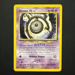 Unown [M] 49/75 Neo Discovery Pokemon S299 - Image 1