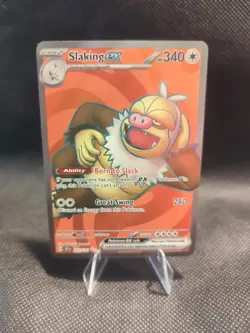 Pokemon TCG Slaking EX 227/191 Surging Sparks Full Art Ultra Rare Holo Card - Image 1