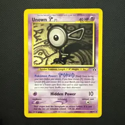 Unown [F] 48/75 Neo Discovery Pokemon S300 - Image 1