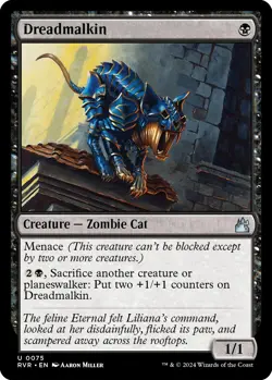 MTG Foil - Dreadmalkin - 75 / NM / English - Image 1