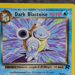 Dark Blastoise 20/82 Team Rocket+Non-Holo+Rare+Pokemon TCG+WOTC+Vintage Card ðŸ¢ - Image 6