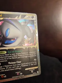 PokÃ©mon TCG Absol Prime Holo Rare Card 91/102 Triumphant - LP /MP - Image 2