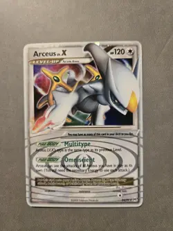 Platinum Arceus LV.X Ultra Rare Holo Card 94/99 LP Condition - Image 1