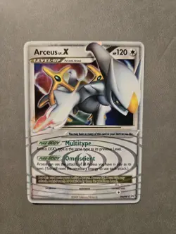 Platinum Arceus LV.X Ultra Rare Holo Card 94/99 LP Condition - Image 2