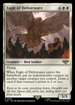 MTG Eagle of Deliverance [The Lord of the Rings: Tales of Middle-Earth] Near Min - Image 1