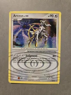 Arceus DP50 Diamond and Pearl Holo-LP Promo Card - Image 1