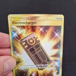 Pokemon Card Electrocharger 193/181 Secret Rare Gold Trainer Team Up Near Mint - Image 4