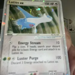 Pokemon NM Latios EX Dragon 94/97 Holo Rare Card EX Near Mint Clean Vintage TCG - Image 1