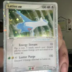 Pokemon NM Latios EX Dragon 94/97 Holo Rare Card EX Near Mint Clean Vintage TCG - Image 2
