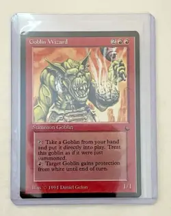 1x Goblin Wizard - The Dark - MTG - Magic the Gathering - NM - Image 1
