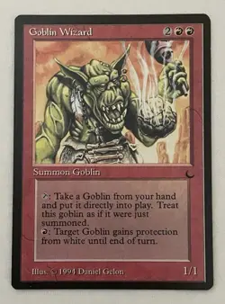1x Goblin Wizard - The Dark - MTG - Magic the Gathering - NM - Image 2