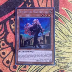 MP23-EN127 EXOSISTER MARTHA PRISMATIC SECRET RARE 1ST EDITION NM YuGiOh TCG - Image 1