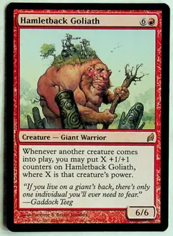 Hamletback Goliath - Lorwyn  Ed. - 2007 - Magic the Gathering Card - Image 1