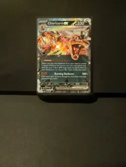 Pokemon TCG: Charizard ex 125/197 Double Rare Obsidian Flames/Sv03 NM - Image 1