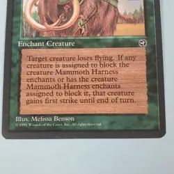 Mammoth Harness x1 - Homelands - Rare - MTG Magic The Gathering  - Image 10