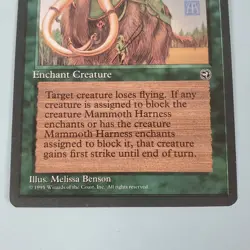 Mammoth Harness x1 - Homelands - Rare - MTG Magic The Gathering  - Image 3