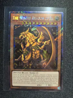The Winged Dragon Of Ra Platinum Secret Rare RA04-EN118 Yugioh - Image 1
