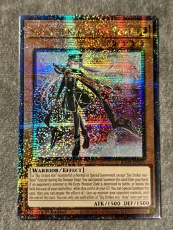 Sky Striker Ace - Roze RA04-EN031 Quarter Century Rare 1st Edition Yugioh - Image 1