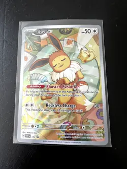 Eevee 173 Pokemon TCG Prismatic Evolutions Scarlet & Violet Promo Card - Image 1