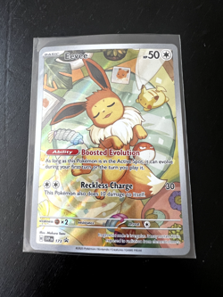 Eevee 173 Pokemon TCG Prismatic Evolutions Scarlet & Violet Promo Card - Image 2