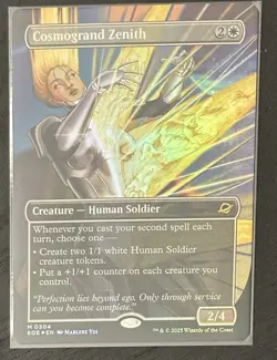 Cosmogrand Zenith FOIL NM/M (Borderless) Edge of Eternities - EoE MtG - Image 1