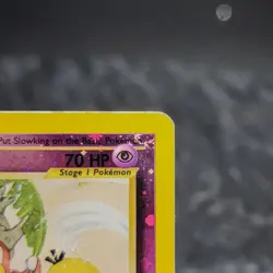 Slowking Southern Islands Reverse Holo PokÃ©mon Card 14/18 Rare 2000 Damaged - Image 3