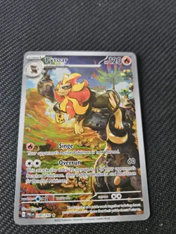 PokÃ©mon TCG Pyroar Scarlet & Violet Paldea Evolved Holo Card 200/193 - Image 1