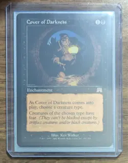 MTG Cover of Darkness Non-Foil from Onslaught NM - Image 2