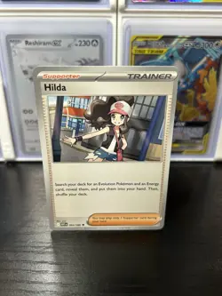 Pokemon TCG: White Flare Hilda Trainer Card 084/086 Near Mint - Image 1