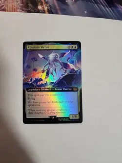 Absolute Virtue âœ¨ Extended FOIL âœ¨ MTG NM Near Mint Final Fantasy (476) - Image 1
