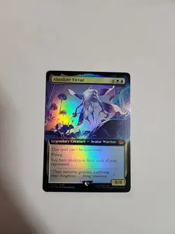 Absolute Virtue âœ¨ Extended FOIL âœ¨ MTG NM Near Mint Final Fantasy (476) - Image 2