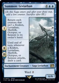 Summon: Leviathan - Final Fantasy - Magic MTG NM - Image 1