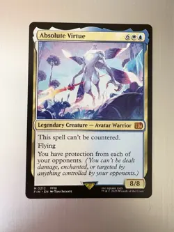 Absolute Virtue - 212 - Magic: Final Fantasy MTG - Mythic - Regular - FFXI - Image 1