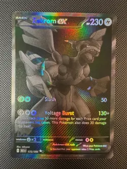 Pokemon TCG Zekrom EX BWR 174/086 Black Bolt ENGLISH NM/M NO WHITENING - Image 1