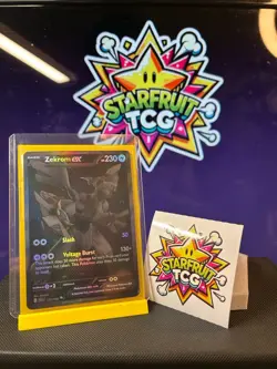 Pokemon TCG Zekrom EX BWR 174/086 Black Bolt ENGLISH NM/M NO WHITENING - Image 4